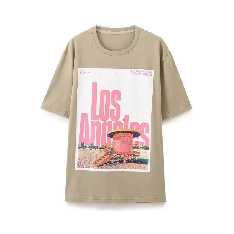 Basic T-shirts Woman Summer 2024 Short Sleeve Tee Y2k Women's T-shirt Khaki Print Letter Tops O-Neck Women Tops
Basic T-shirts Woman Summer 2024 Short Sleeve Tee Y2k Women's T-shirt Khaki Print Letter Tops O-Neck Women Tops