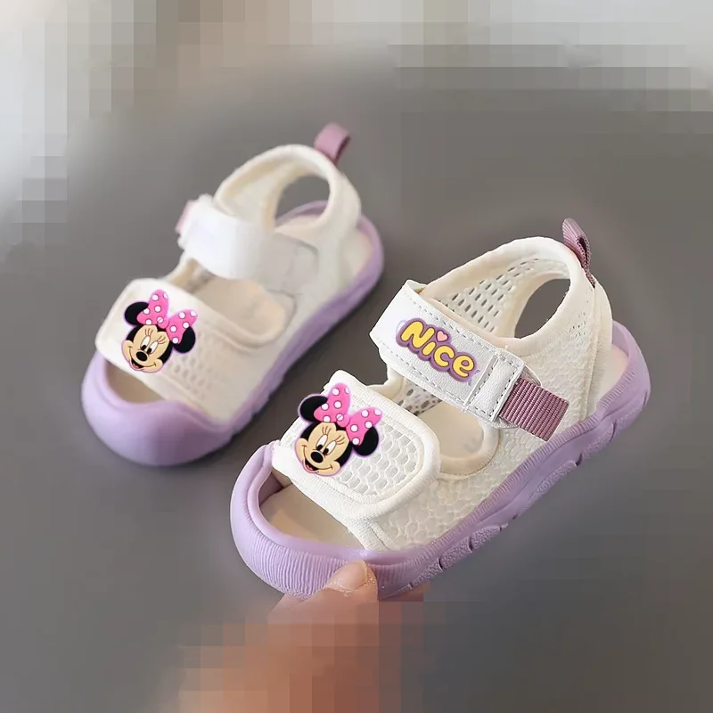 Stitch Boys Baotou Sandals 2026 Mickey Mouse Minnie Summer New Kids Cartoon Beach Shoes Soft Sole Girls Casual Toddler Shoes
Stitch Boys Baotou Sandals 2026 Mickey Mouse Minnie Summer New Kids Cartoon Beach Shoes Soft Sole Girls Casual Toddler Shoes