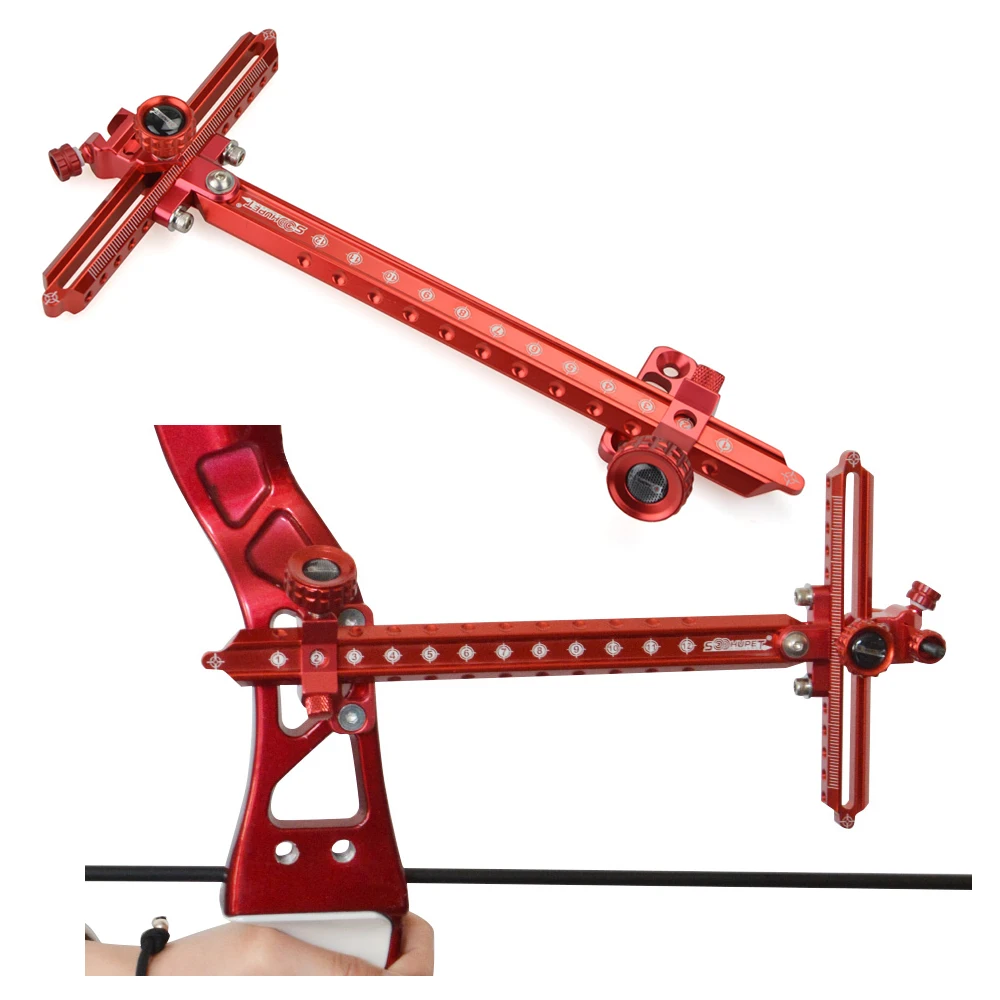 1pc Archery Recurve Bow Sight 9inch CNC Aluminum Alloy Adjustment Aiming Tool for Bow Competitive Hunting Shooting Accessories
1pc Archery Recurve Bow Sight 9inch CNC Aluminum Alloy Adjustment Aiming Tool for Bow Competitive Hunting Shooting Accessories