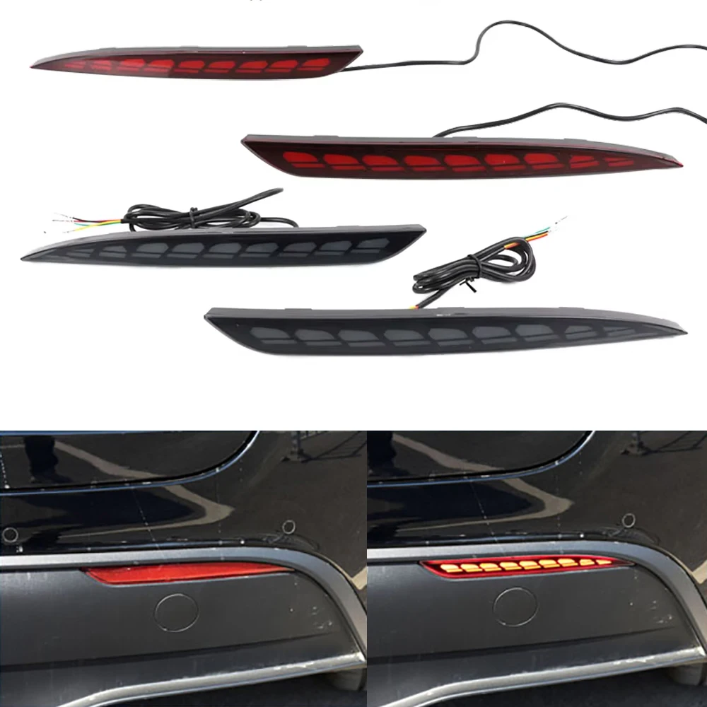 2pcs LED Rear Bumper Fog Lights 12V LED Rear Bumper Fog Lamp Brake Light For Tesla Model Y 2020 2021 2022 Car Accessories
2pcs LED Rear Bumper Fog Lights 12V LED Rear Bumper Fog Lamp Brake Light For Tesla Model Y 2020 2021 2022 Car Accessories