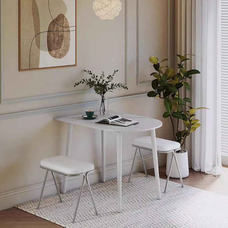 Nordic Modern Dining Table Luxury Semicircle Vintage White Dining Table Minimalist Kitchen Muebles De Cocina Home Furniture
Nordic Modern Dining Table Luxury Semicircle Vintage White Dining Table Minimalist Kitchen Muebles De Cocina Home Furniture