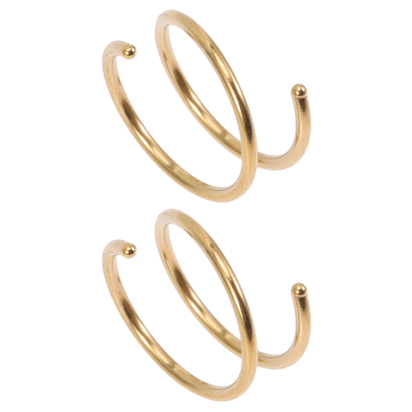 2pcs Spiral Fashion Jewelry For Women Stainless Steel Hoop Rings for Women Nose Jewelry Nose Hoops Body Piercing Gifts
2pcs Spiral Fashion Jewelry For Women Stainless Steel Hoop Rings for Women Nose Jewelry Nose Hoops Body Piercing Gifts