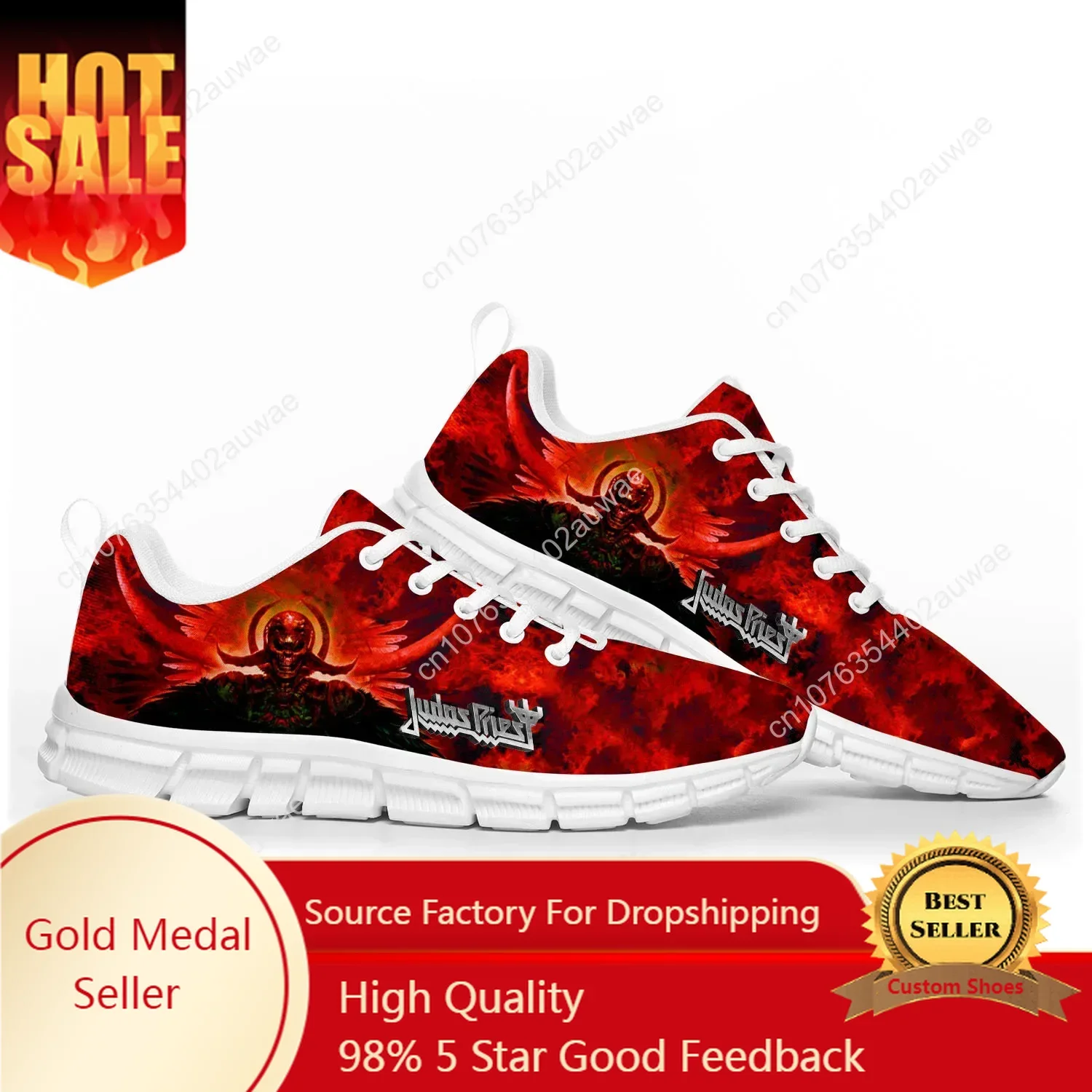Judas Priest Heavy Metal Rock Band Sports Shoes Mens Womens Teenager Children Sneakers Casual Custom High Quality Couple Shoes
Judas Priest Heavy Metal Rock Band Sports Shoes Mens Womens Teenager Children Sneakers Casual Custom High Quality Couple Shoes