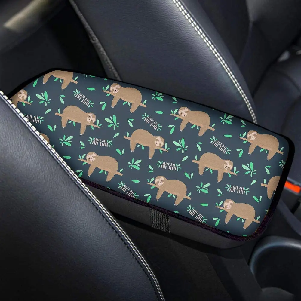 UNICEU Cute Design Center Console Pad Cute Sloths Printed Car Armrest Pad Seat Box Cover Protector for Most Vehicle SUV Truck Va
UNICEU Cute Design Center Console Pad Cute Sloths Printed Car Armrest Pad Seat Box Cover Protector for Most Vehicle SUV Truck Va