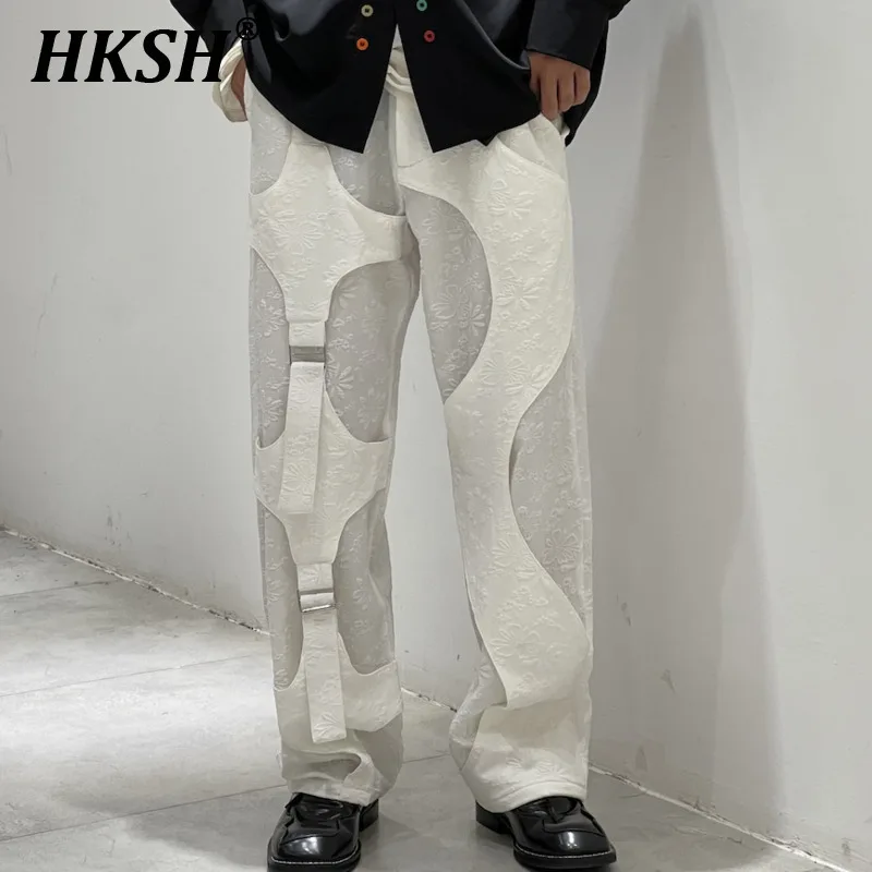 HKSH Spring Summer New Men TideTexture Embossed Spiral Twist Trouser Niche Design Fake Two Pieces Zipper Loose Pants Ins HK5578
HKSH Spring Summer New Men TideTexture Embossed Spiral Twist Trouser Niche Design Fake Two Pieces Zipper Loose Pants Ins HK5578