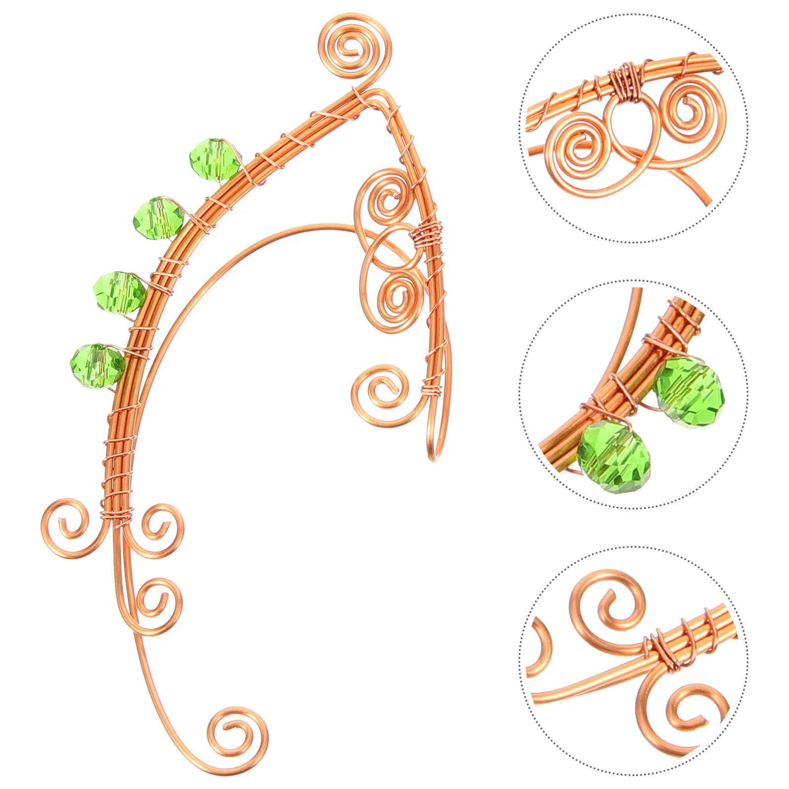 1 Pair Women Cuffs Fairy Earrings Fashionable Dainty Ear Cuff Jewelry Metal Ear Wrap Cuffs For Cosplay Party Festival Halloween
1 Pair Women Cuffs Fairy Earrings Fashionable Dainty Ear Cuff Jewelry Metal Ear Wrap Cuffs For Cosplay Party Festival Halloween