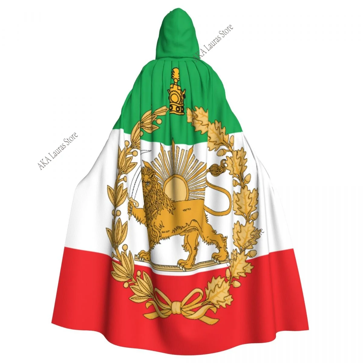 Hooded Cloak Unisex Cloak with Hood Iranian Persian Empire Flag Cloak Vampire Witch Cape Cosplay
Hooded Cloak Unisex Cloak with Hood Iranian Persian Empire Flag Cloak Vampire Witch Cape Cosplay