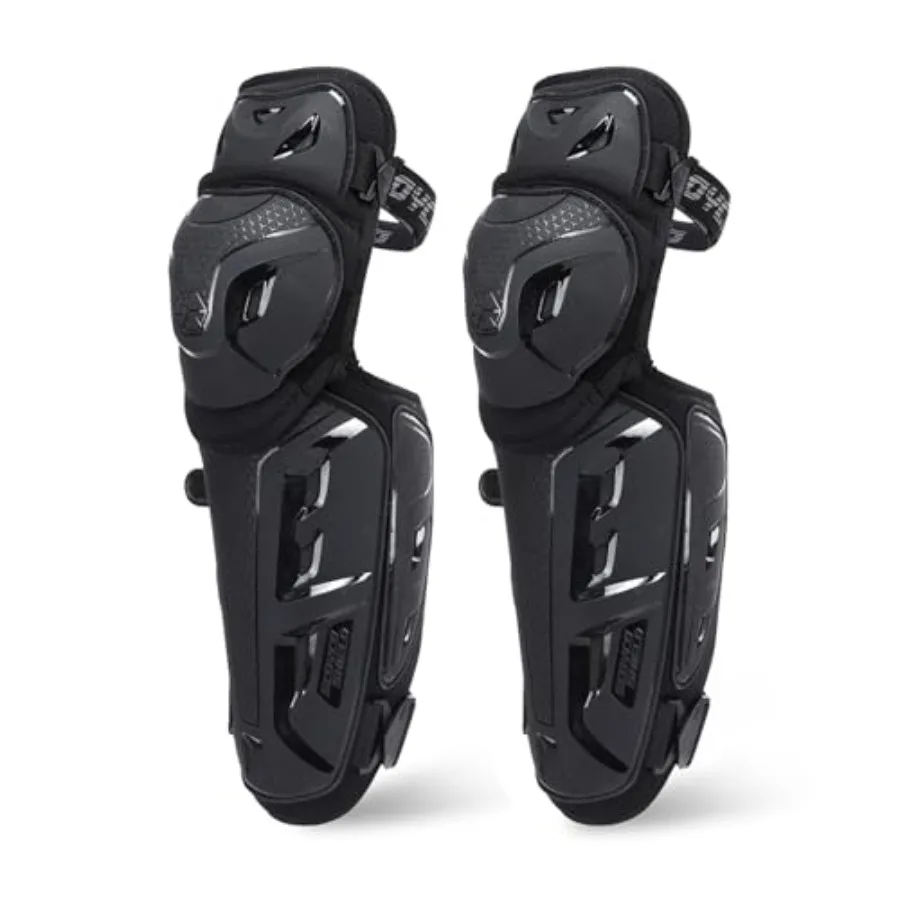 Motorcycle Knee Pads for Men - CE Level 1 Motocross Knee Shin Guards Protective Gear with 5°-180° Knee Flexibility Design and A
Motorcycle Knee Pads for Men - CE Level 1 Motocross Knee Shin Guards Protective Gear with 5°-180° Knee Flexibility Design and A