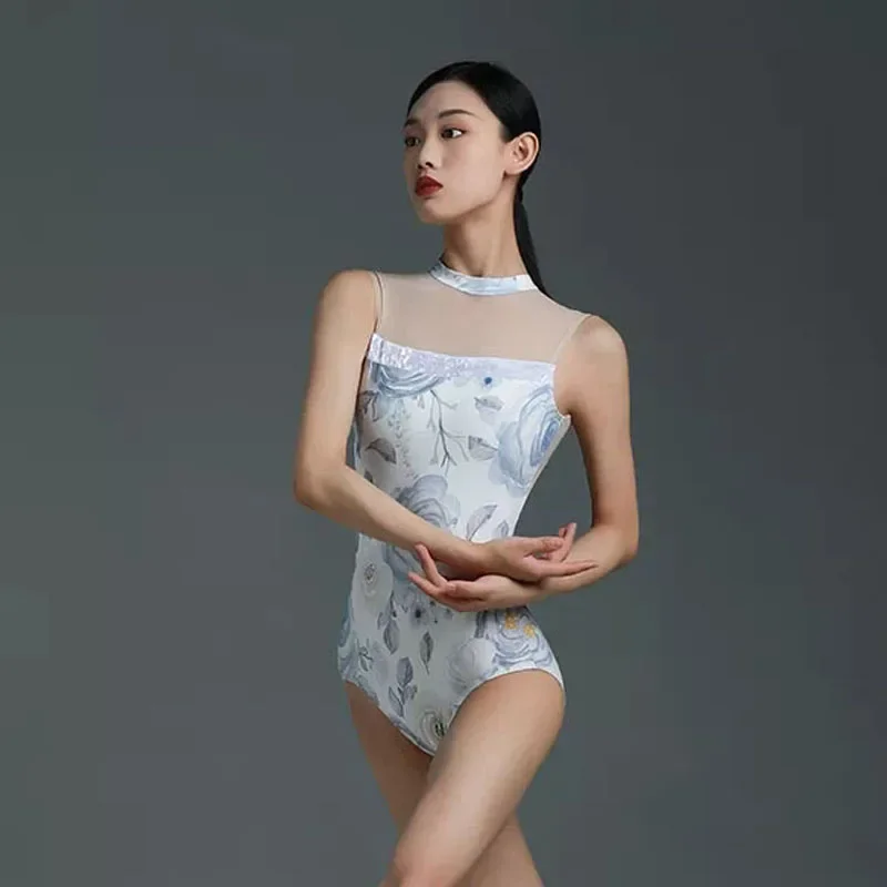 Printed Stand-collar Ballet Leotard for adult Training Dance wear Gymnastics Bodysuit women Yoga Clothes Ballerina Swimwear Girl
Printed Stand-collar Ballet Leotard for adult Training Dance wear Gymnastics Bodysuit women Yoga Clothes Ballerina Swimwear Girl
