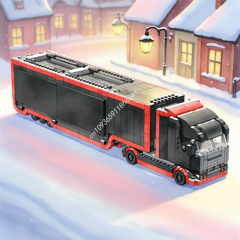 1611 шт. MOC City Champions MOD модель грузовика строительные блоки строительные рождественские подарки креативные игрушки DIY идея образовательный кирпич
1611 шт. MOC City Champions MOD модель грузовика строительные блоки строительные рождественские подарки креативные игрушки DIY идея образовательный кирпич