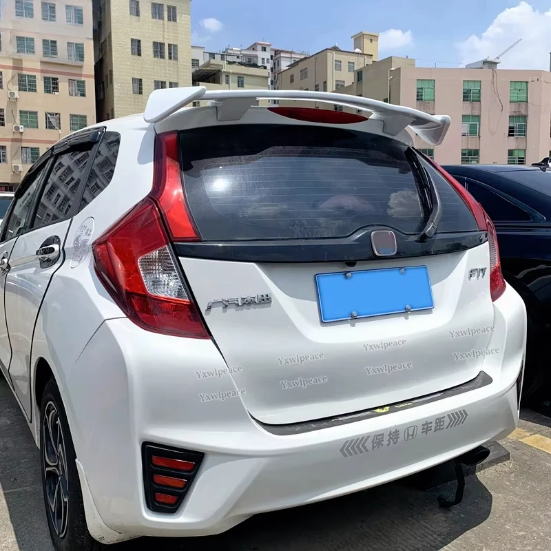 For Honda Fit / Jazz Roof Spoiler 2014 2015 2016 2017 High Quality ABS Material Unpainted Color Rear Trunk Lip Spoiler
For Honda Fit / Jazz Roof Spoiler 2014 2015 2016 2017 High Quality ABS Material Unpainted Color Rear Trunk Lip Spoiler