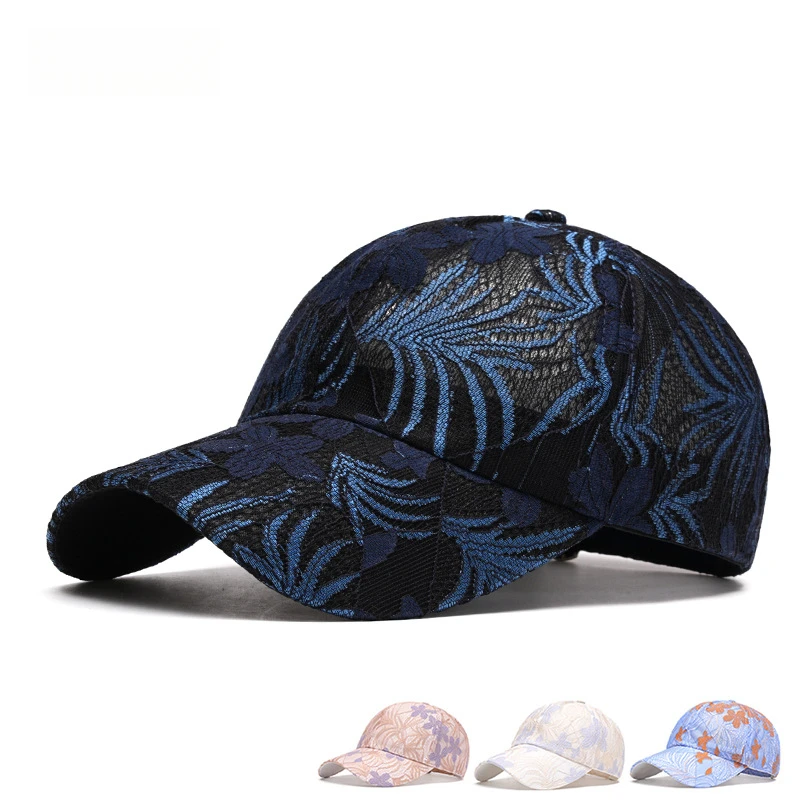 Spring Summer Women's Baseball Cap Fashionable Lace-Woven Design Breathable Polyester Mesh Adjustable Size 56-61cm
Spring Summer Women's Baseball Cap Fashionable Lace-Woven Design Breathable Polyester Mesh Adjustable Size 56-61cm