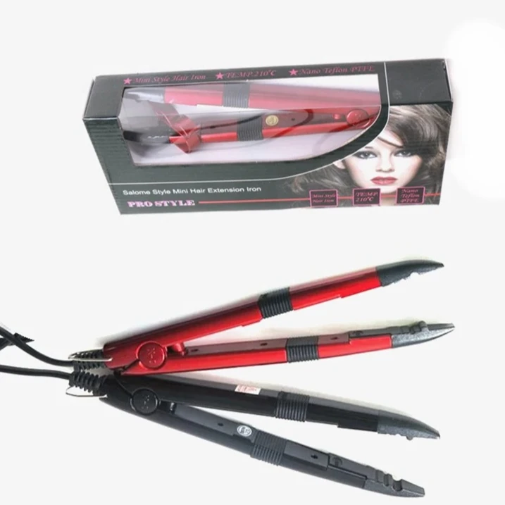 Premium Black and Red Adjustable Temperature Pre Bonded Hair Extension Iron Heat Keratin Fusion Connector Tools
Premium Black and Red Adjustable Temperature Pre Bonded Hair Extension Iron Heat Keratin Fusion Connector Tools