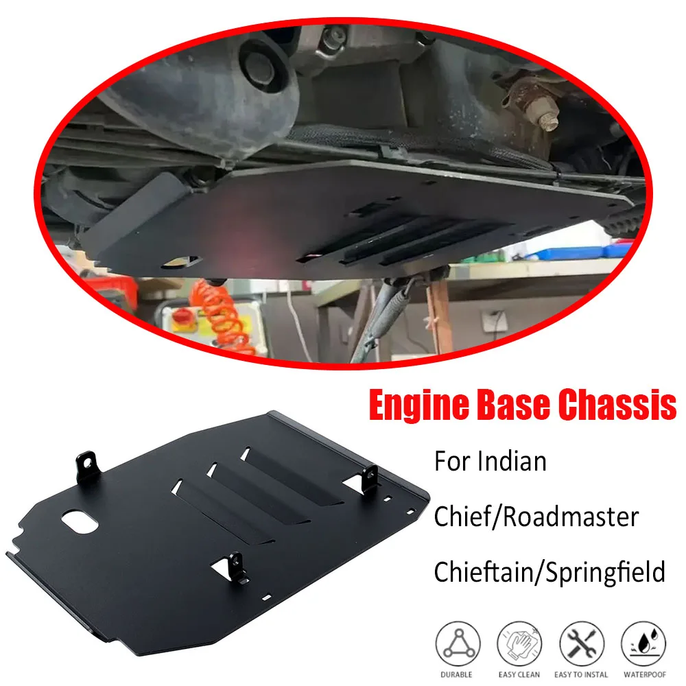 New Motorcycle Black Skid Plate Engine Base Chassis Guard Lower Protection Cover Fairing For Indian Chieftain 2014-2024
New Motorcycle Black Skid Plate Engine Base Chassis Guard Lower Protection Cover Fairing For Indian Chieftain 2014-2024