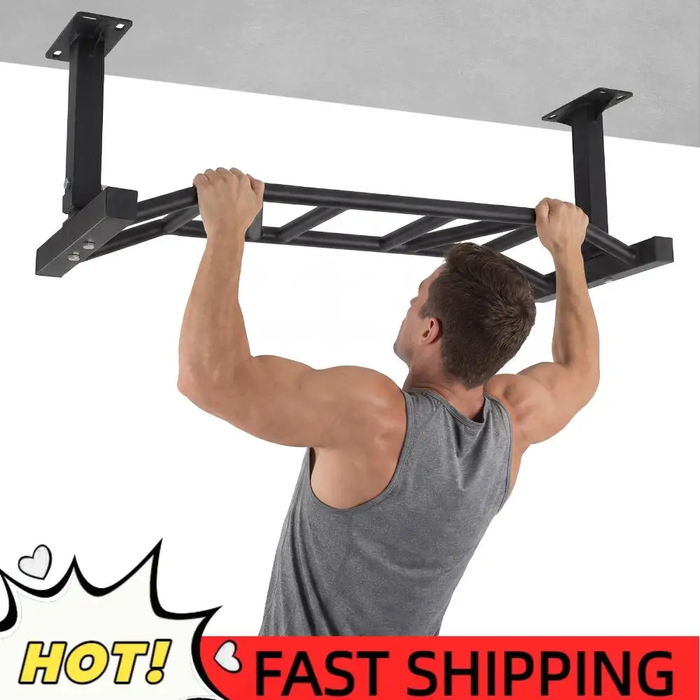 47 Inch Mounted Pullup Bar Adjustable Height&Supports To 600 Lbs Upper Body Fitness Workout Bar Home Gym Equipment
47 Inch Mounted Pullup Bar Adjustable Height&Supports To 600 Lbs Upper Body Fitness Workout Bar Home Gym Equipment