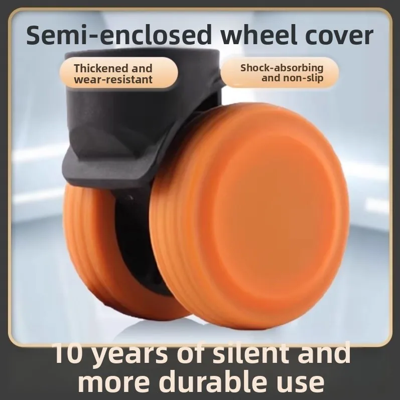 Silent Rubber Protective Cover for Luggage Wheels Travel Suitcase Gliding Wheel Silicone Wear-resistant Universal Wheel Cover
Silent Rubber Protective Cover for Luggage Wheels Travel Suitcase Gliding Wheel Silicone Wear-resistant Universal Wheel Cover