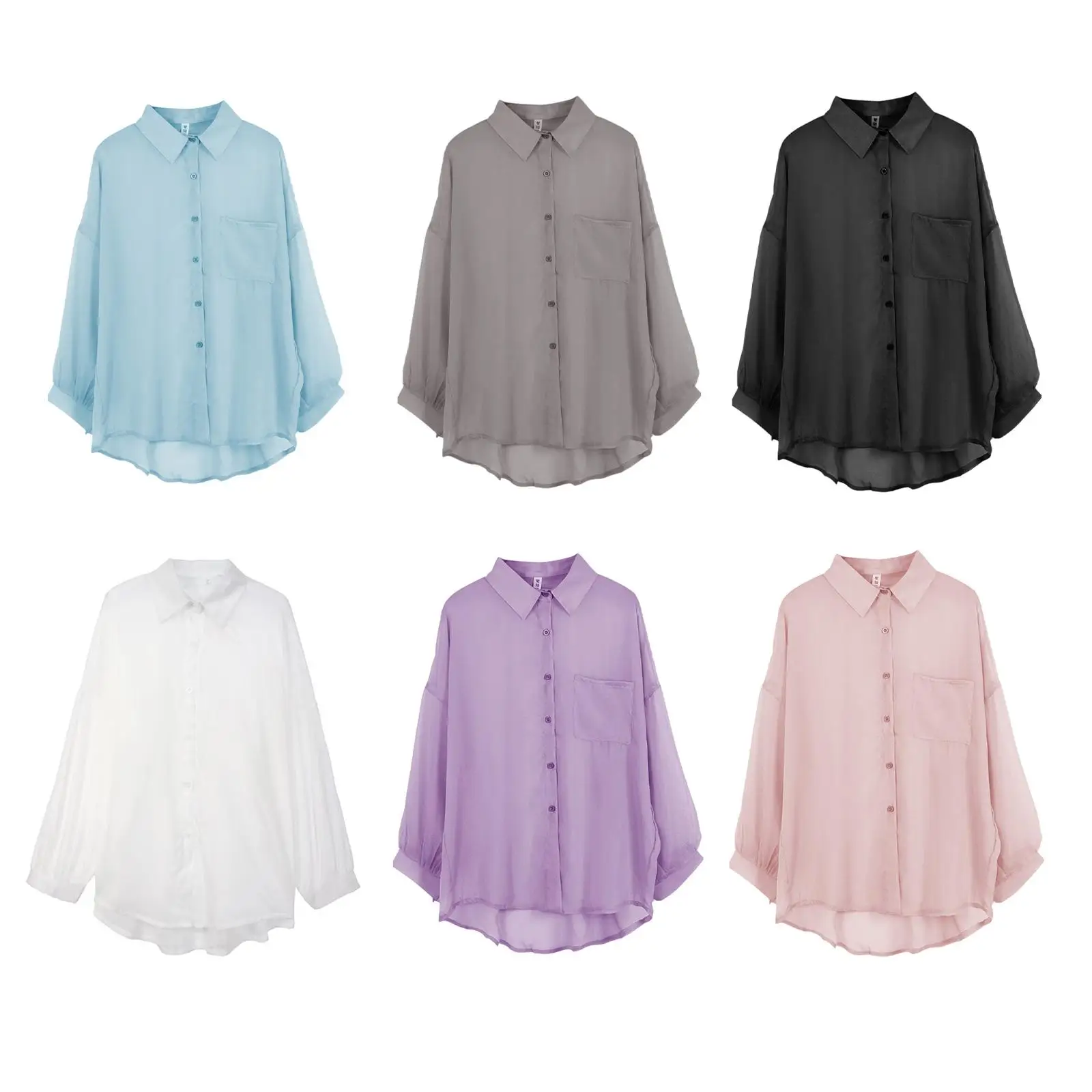 Sunscreen Cardigan Coat Fashionable Outerwear Trendy Long Sleeve Sun Protection Clothes for Summer Outdoor Daily Party Ladies
Sunscreen Cardigan Coat Fashionable Outerwear Trendy Long Sleeve Sun Protection Clothes for Summer Outdoor Daily Party Ladies