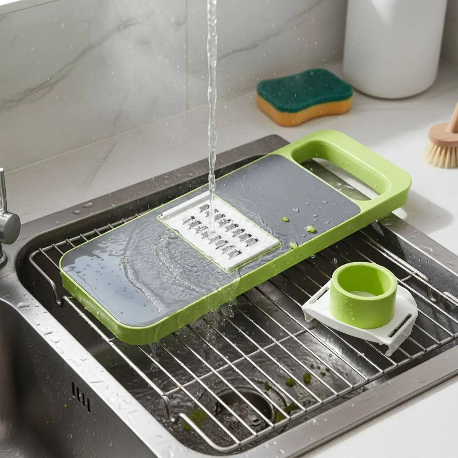 Vegetable Grater Safety Julienne Cutter Versatile Veggie Cutter Easy to Clean Kitchen Gadget Space-Saving Storage
Vegetable Grater Safety Julienne Cutter Versatile Veggie Cutter Easy to Clean Kitchen Gadget Space-Saving Storage