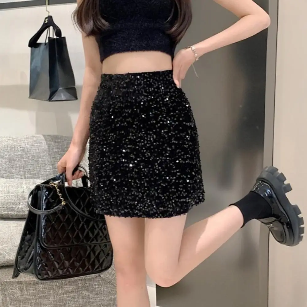 2026 Korean Style Sequin Embellished Skirt Sexy Skirt High Waist Hip Wrapped Shiny Sequins Mini Skirts Leisure Short Skirts
2026 Korean Style Sequin Embellished Skirt Sexy Skirt High Waist Hip Wrapped Shiny Sequins Mini Skirts Leisure Short Skirts