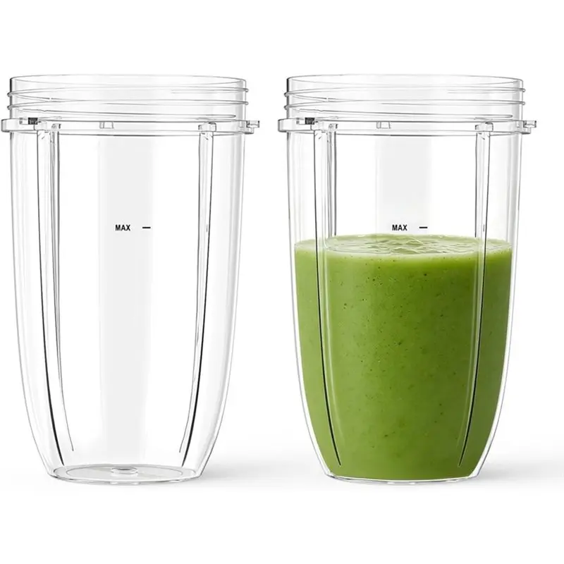 AC39-2-Pack 24 Oz Replacement Cups (680 Ml) For Blender, For Nutribullet 600 W & 900 W Extractor Blades Series
AC39-2-Pack 24 Oz Replacement Cups (680 Ml) For Blender, For Nutribullet 600 W & 900 W Extractor Blades Series