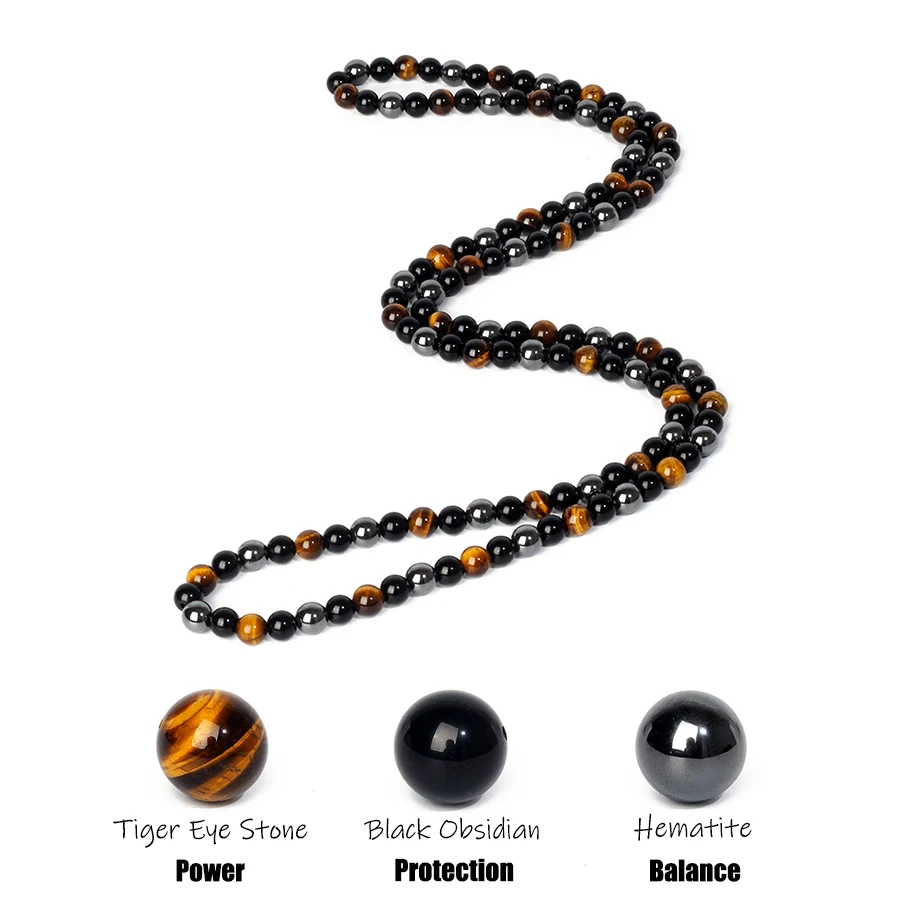 Hematite Obsidian Tiger Eye Beads Bracelets Men Fashion Triple Protection Bracelets Women for Magnetic Health Protection Jewelry
Hematite Obsidian Tiger Eye Beads Bracelets Men Fashion Triple Protection Bracelets Women for Magnetic Health Protection Jewelry