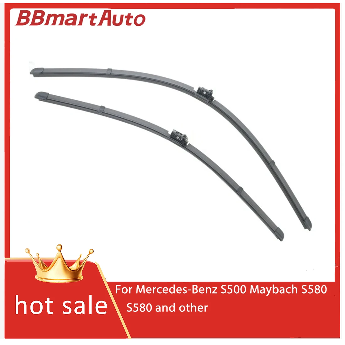 2238240000 Front windshield wipers for Mercedes-Benz S500 Maybach S580 S580 and other.Hot-selling auto parts
2238240000 Front windshield wipers for Mercedes-Benz S500 Maybach S580 S580 and other.Hot-selling auto parts