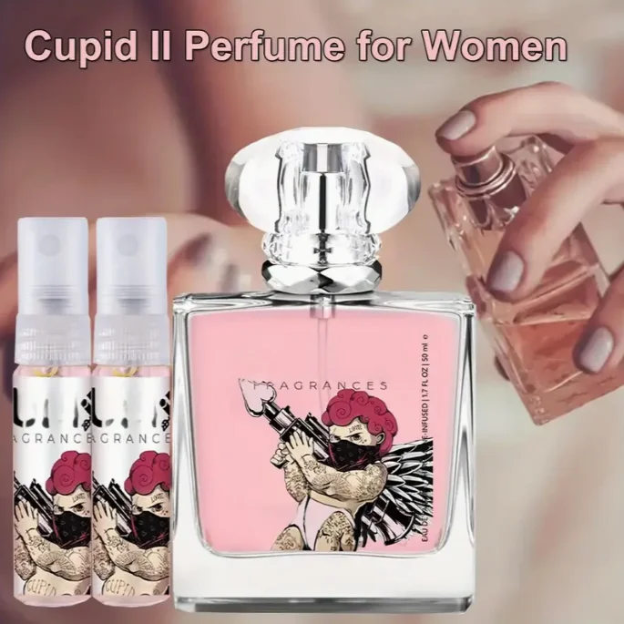 Парфюмерная вода Cupid II для женщин: 1.7 FL OZ, спрей, стойкий романтический аромат
Парфюмерная вода Cupid II для женщин: 1.7 FL OZ, спрей, стойкий романтический аромат
