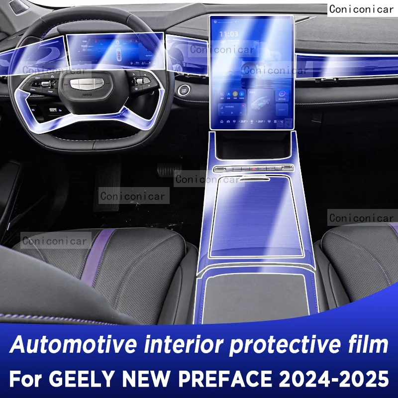 For GEELY New Preface GL GF 2024 2025 Dashboard Navigation Automotive Interior Protective Film TPU Transparent Anti-Scratch
For GEELY New Preface GL GF 2024 2025 Dashboard Navigation Automotive Interior Protective Film TPU Transparent Anti-Scratch