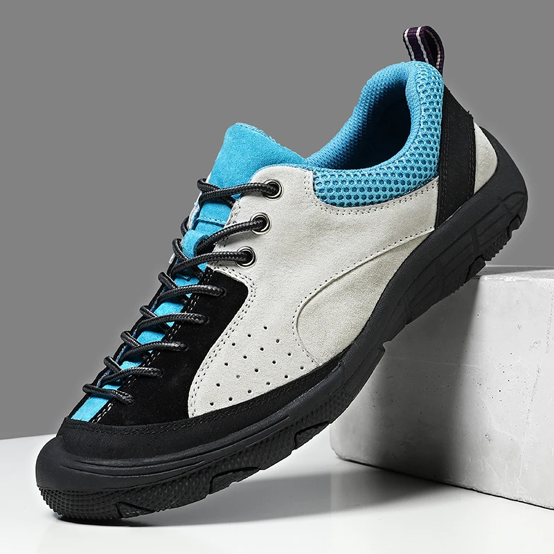 Hiking Shoes Mens Climbing Trekking Sneakers for Men Leather Outdoor Sports Man Shoes Non-Slip Breathable Walking Sneakers
Hiking Shoes Mens Climbing Trekking Sneakers for Men Leather Outdoor Sports Man Shoes Non-Slip Breathable Walking Sneakers
