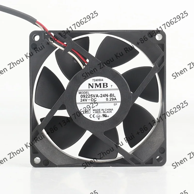 90X90X25MM New genuine NMB fan frequency converter cooling fan 3-wire 24V 0.29A 9025 09225VA-24N-BL
90X90X25MM New genuine NMB fan frequency converter cooling fan 3-wire 24V 0.29A 9025 09225VA-24N-BL