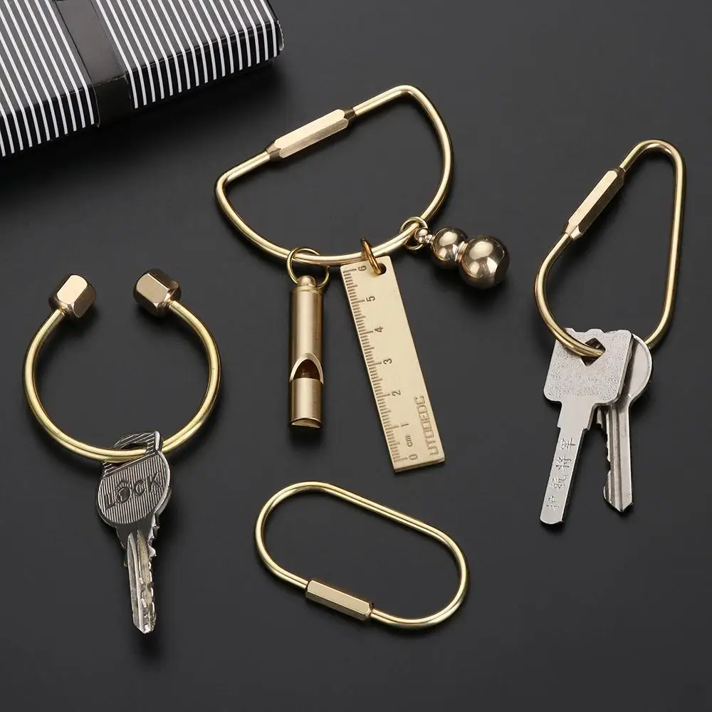 Portable DIY Craft Tools Buckles Jewelry Accessories Pendant Key Ring Brass Keychain
Portable DIY Craft Tools Buckles Jewelry Accessories Pendant Key Ring Brass Keychain