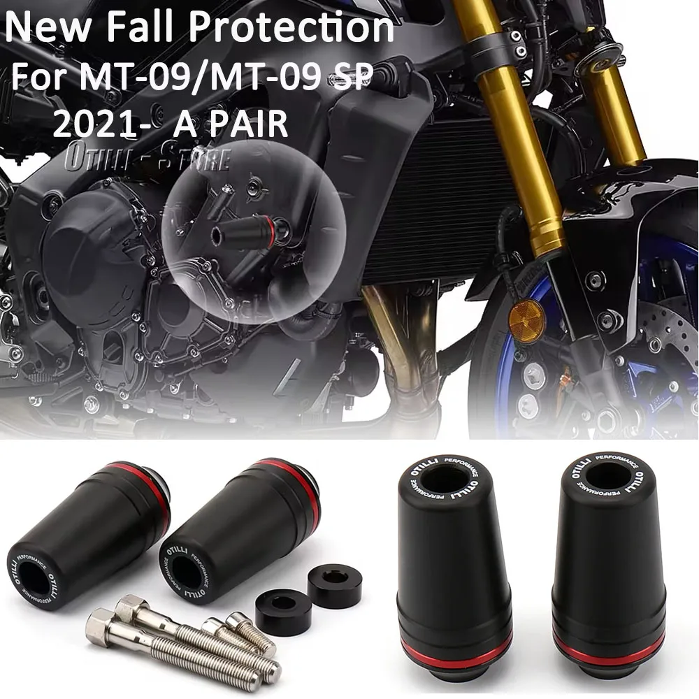 MT09 Frame Sliders Crash Protectors For YAMAHA MT09 MT-09SP 2021-2025 Motorcycle Anti Falling Crash Pads WIth Impact Absorption
MT09 Frame Sliders Crash Protectors For YAMAHA MT09 MT-09SP 2021-2025 Motorcycle Anti Falling Crash Pads WIth Impact Absorption
