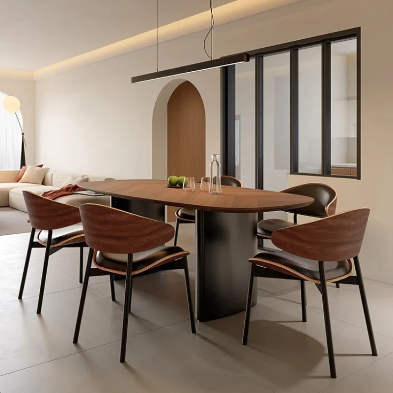 Oval Dining Table Sedentary Center Cafe Tables Kitchen Home Furniture Sets Individual Restaurant Mesa Comedor Luxury Chairs
Oval Dining Table Sedentary Center Cafe Tables Kitchen Home Furniture Sets Individual Restaurant Mesa Comedor Luxury Chairs