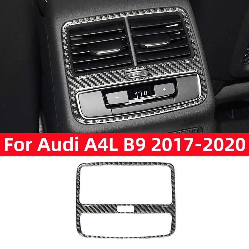 For Audi A4L A4 B9 2017-2020 Accessories Carbon Fiber Modified Interior Car Back Air Vent Outlet Set Trim Sticker Frame Cover
For Audi A4L A4 B9 2017-2020 Accessories Carbon Fiber Modified Interior Car Back Air Vent Outlet Set Trim Sticker Frame Cover