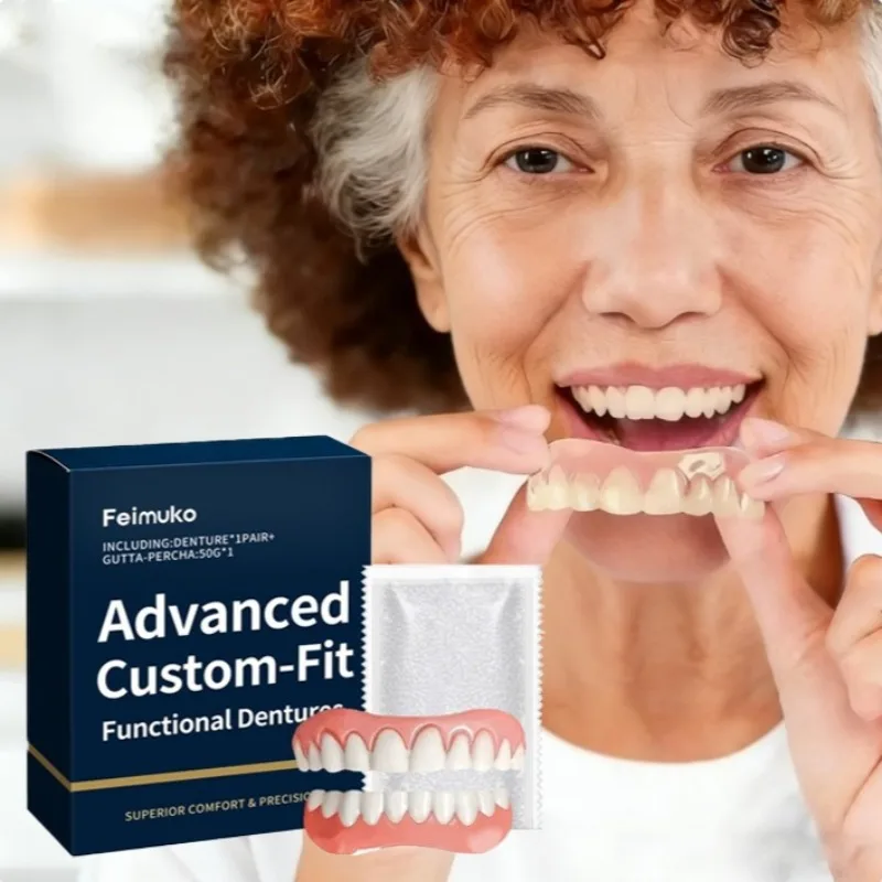 Denture Decoration Set Showcases Smile Beauty, Natural Fit, Comfortable Material, Convenient Dentures,dental Care
Denture Decoration Set Showcases Smile Beauty, Natural Fit, Comfortable Material, Convenient Dentures,dental Care