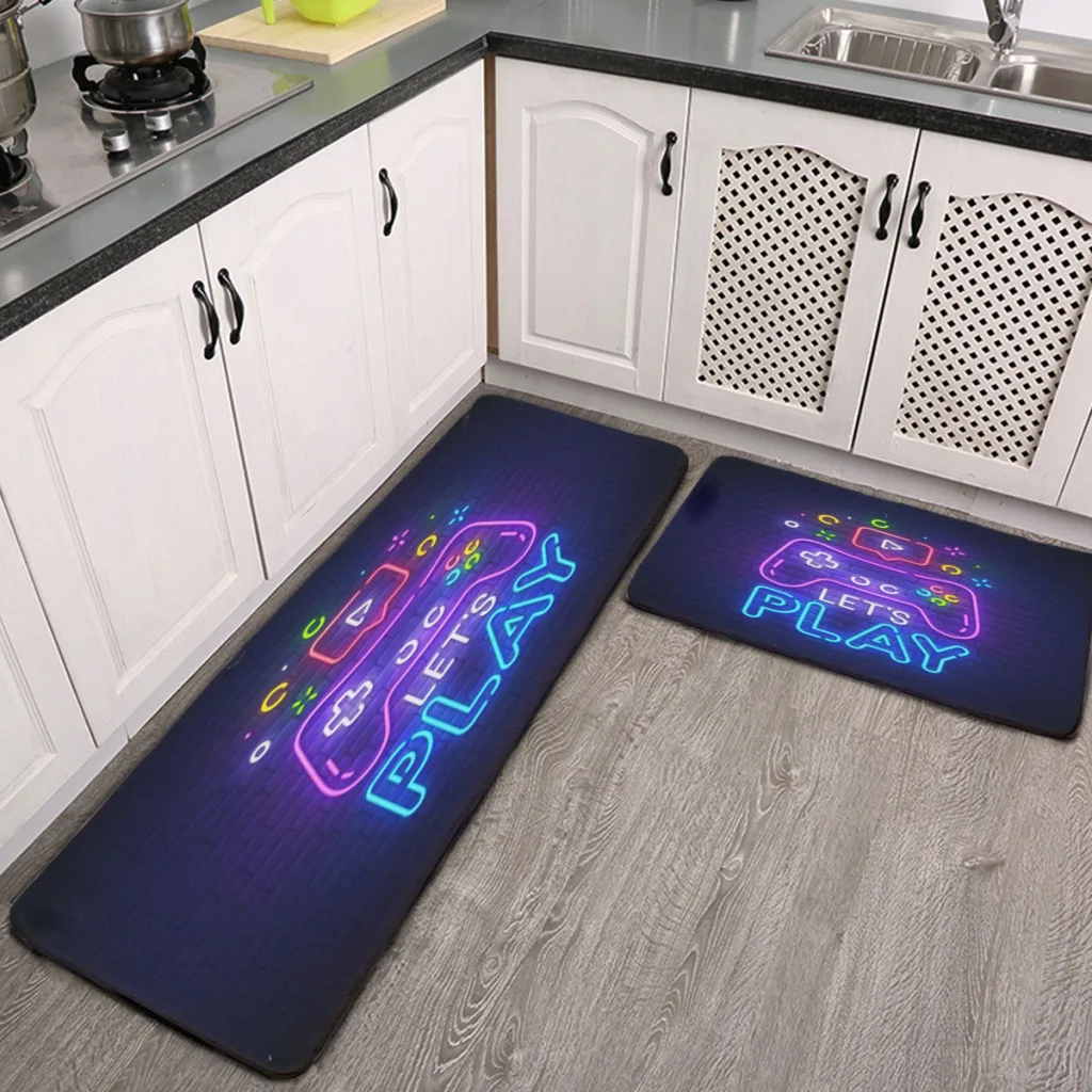 Two Sets Kitchen Mat Foot mats Game Controller Long Area Rugs Carpet for Living Room Absorbent Foot Mats Bedroom Doormat
Two Sets Kitchen Mat Foot mats Game Controller Long Area Rugs Carpet for Living Room Absorbent Foot Mats Bedroom Doormat