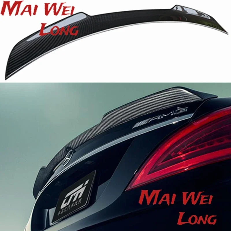 Car Carbon Fiber Rear Trunk Lip Spoiler Wing Renntech Style for 2012 - 2017 Mercedes CLS Class (C218 W218) & CLS63
Car Carbon Fiber Rear Trunk Lip Spoiler Wing Renntech Style for 2012 - 2017 Mercedes CLS Class (C218 W218) & CLS63