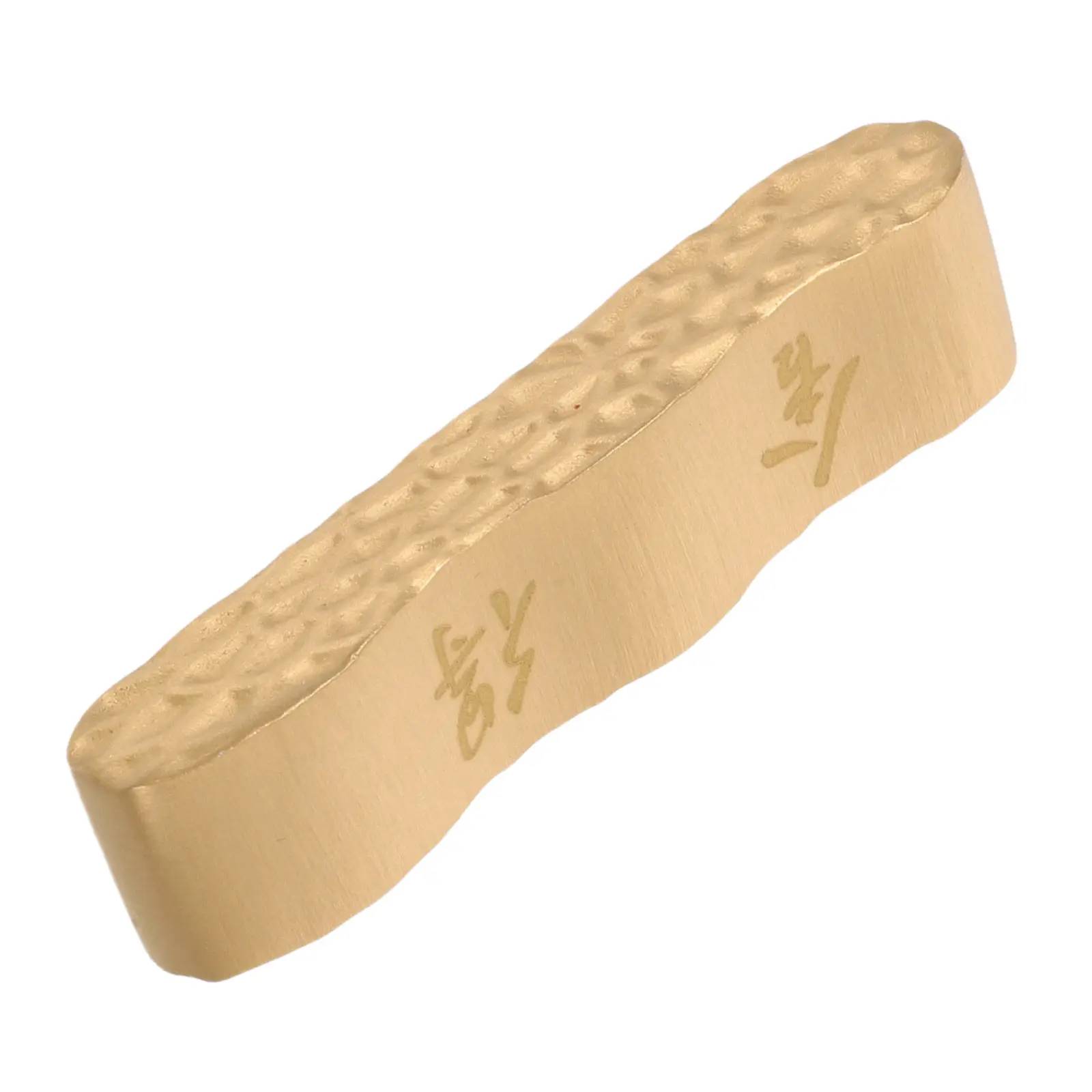 Brass Calligraphy Paperweight 2.6x0.6 Metal Brush Rest Holder Desk Organizer Chinese Calligraphy Brush Holder Painting
Brass Calligraphy Paperweight 2.6x0.6 Metal Brush Rest Holder Desk Organizer Chinese Calligraphy Brush Holder Painting