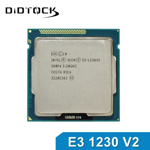 Intel Xeon E3 1230 V2 Processor 3.3GHz 4-Core LGA 1155 CPU 1230V2