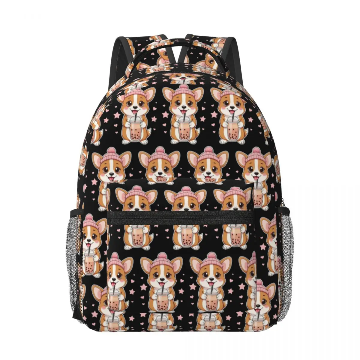 Corgi With Bubble Tea Woman Backpacks Boys Girls Bookbag Fashion Children School Bags Portability Travel Rucksack Shoulder Bag
Corgi With Bubble Tea Woman Backpacks Boys Girls Bookbag Fashion Children School Bags Portability Travel Rucksack Shoulder Bag