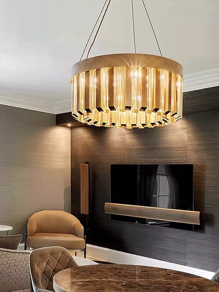 Home Decor Luxury Gold Chandeliers Modern Art Crystal Hanging Lamps for Ceiling Designer LED Lights for Dining Room Lustre
Home Decor Luxury Gold Chandeliers Modern Art Crystal Hanging Lamps for Ceiling Designer LED Lights for Dining Room Lustre
