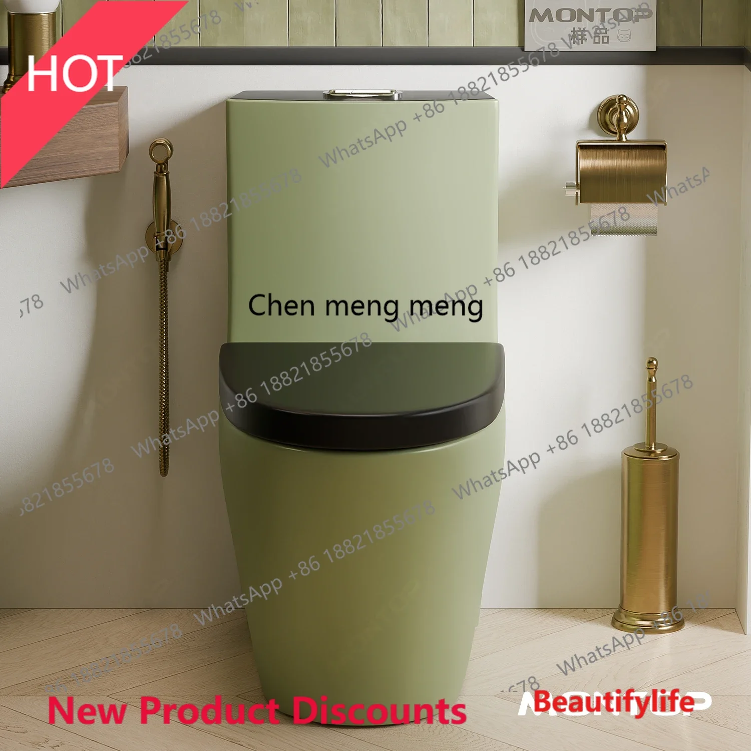 P32 Retro green wall row ceramic toilet for household water-saving siphon toilet
P32 Retro green wall row ceramic toilet for household water-saving siphon toilet