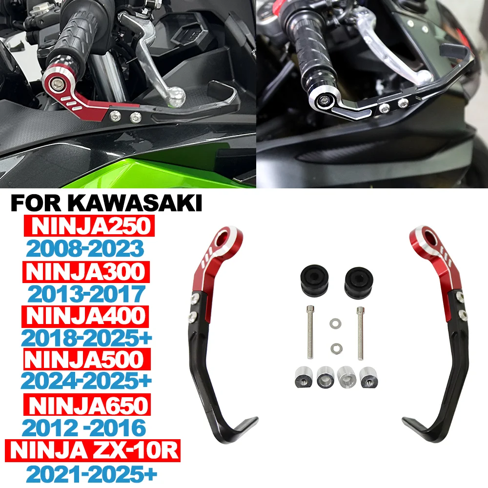 For KAWASAKI NINJA250/300/400/500/650/ZX-10R/R Universal Motorcycle Brake Clutch Lever Guard Protection Kit Handlebar Handguard
For KAWASAKI NINJA250/300/400/500/650/ZX-10R/R Universal Motorcycle Brake Clutch Lever Guard Protection Kit Handlebar Handguard