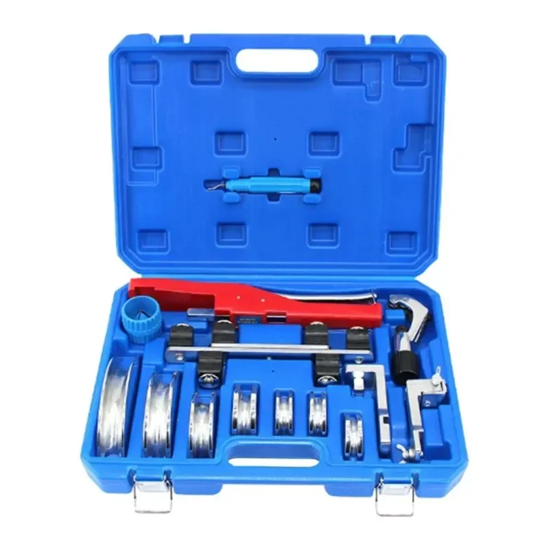 Copper Aluminum Tube Bender Ratcheting Pipe Tubing Bender Blue Carrying Box Multipurpose 6-22mm Copper Aluminum Former Bending
Copper Aluminum Tube Bender Ratcheting Pipe Tubing Bender Blue Carrying Box Multipurpose 6-22mm Copper Aluminum Former Bending