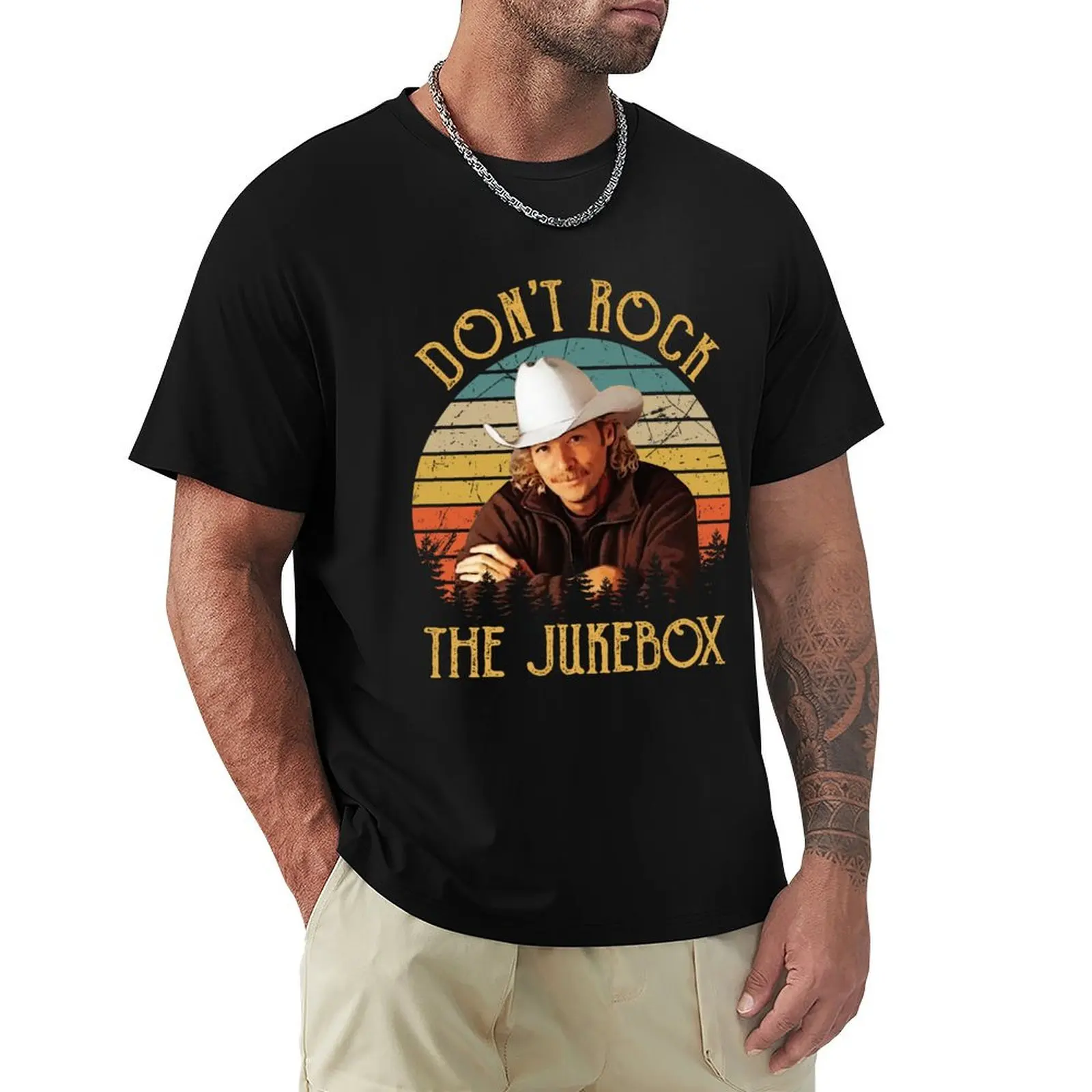 Vintage Style Alan Tee Jackson Don't Rock The Jukebox T-Shirt vintage t shirts anime tshirt fashion shirts luxury clothes men
Vintage Style Alan Tee Jackson Don't Rock The Jukebox T-Shirt vintage t shirts anime tshirt fashion shirts luxury clothes men