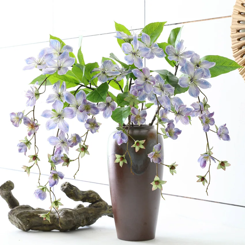 Simulation Artificial Jasmine Hanging Flowers Decorative Balcony Art Artificial Silk Flowers Like Real Hanging Decor For Wedding
Simulation Artificial Jasmine Hanging Flowers Decorative Balcony Art Artificial Silk Flowers Like Real Hanging Decor For Wedding