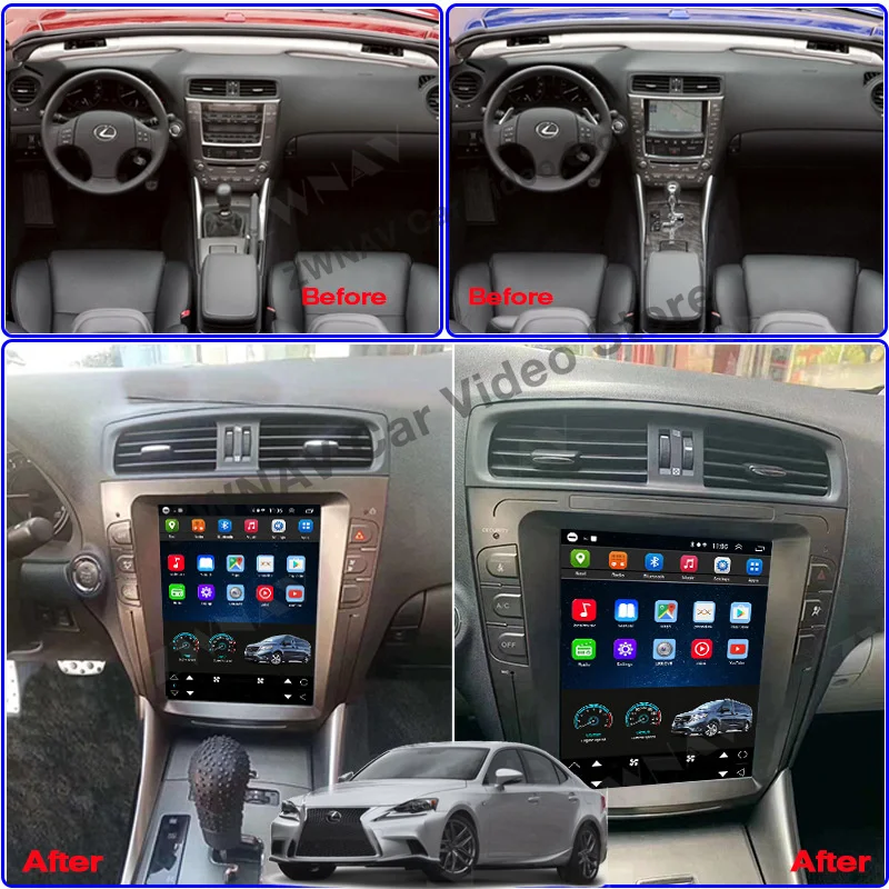 Автомобильный радиоприемник GPS навигатор для Lexus Is IS250 2004-2012, Модернизированный комплект динамического корпуса, автомобильные спортивные комплекты, внешние запасные части
Автомобильный радиоприемник GPS навигатор для Lexus Is IS250 2004-2012, Модернизированный комплект динамического корпуса, автомобильные спортивные комплекты, внешние запасные части