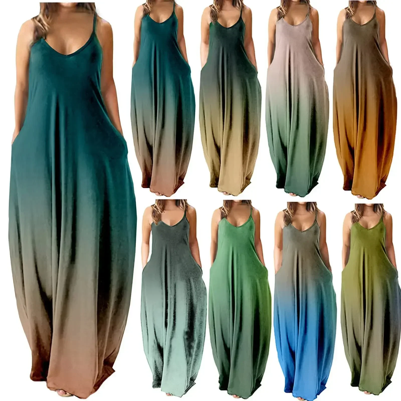Women's S-3XL size New European and American summer oversized women's printed sexy deep V-belt dress Women's clothing
Women's S-3XL size New European and American summer oversized women's printed sexy deep V-belt dress Women's clothing