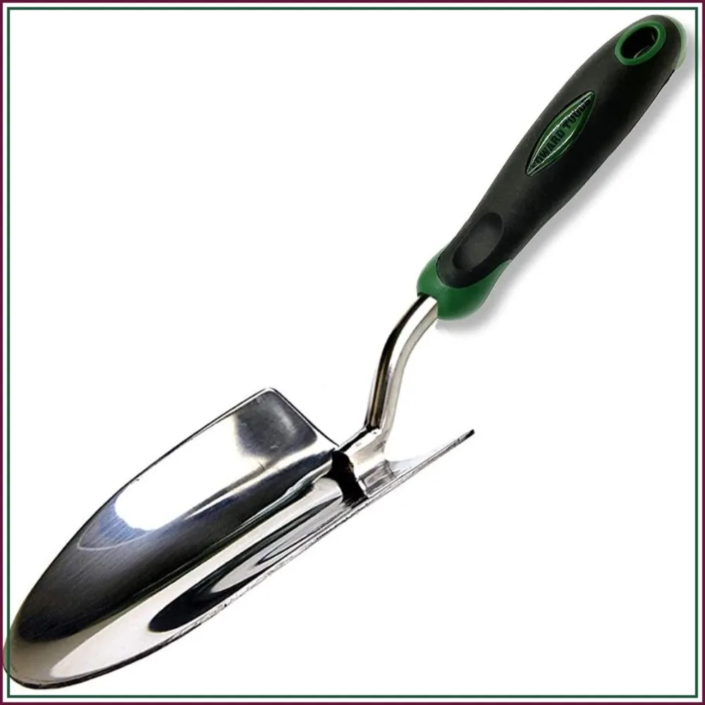 Bend-Proof Stainless Steel Garden Trowel - Heavy Duty, Oversized, Comfort Grip
Bend-Proof Stainless Steel Garden Trowel - Heavy Duty, Oversized, Comfort Grip