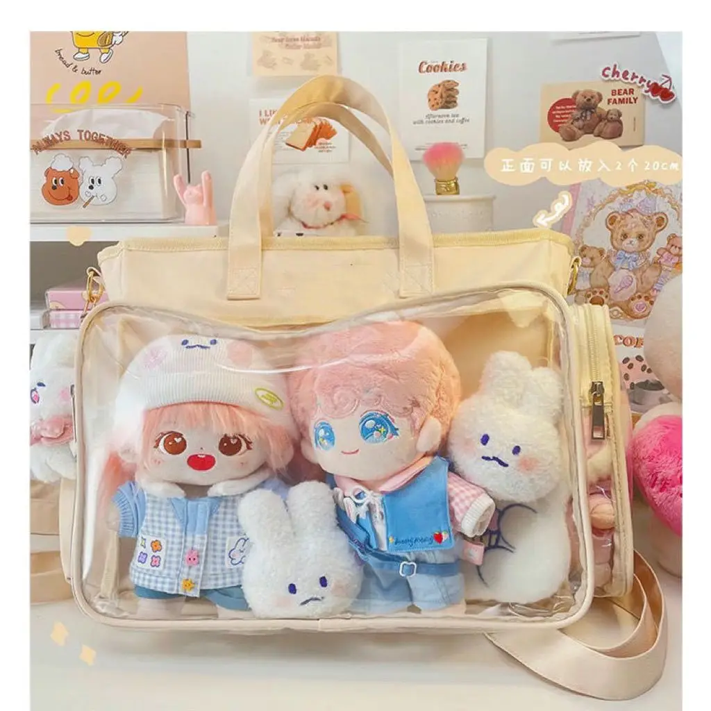 Large Capacity Jk 20cm Doll Bag Female Student One Shoulder Crossbody Bag Ulzzang Hand Y2k Ita Bag Japanese Cute Itabag
Large Capacity Jk 20cm Doll Bag Female Student One Shoulder Crossbody Bag Ulzzang Hand Y2k Ita Bag Japanese Cute Itabag